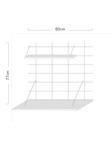 Bureau-étagère modulable online