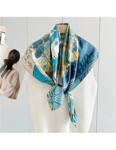 Foulard Cheveux Femme Carré Soie AVRIL en ligne