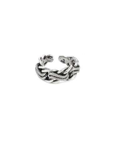 Bague Maille Imaï Argent pas cher 