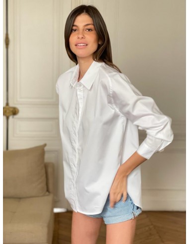 Chemise Boyfriend Blanche Andrea Lev Comment ça marche