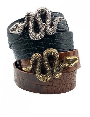 Boucle de ceinture serpent qui avance Yolete de la marque