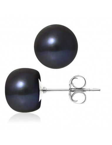 Boucles d'Oreilles Boule Noire Femme votre