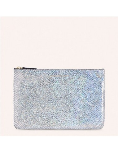 Pochette Love Facette Argent pas chere