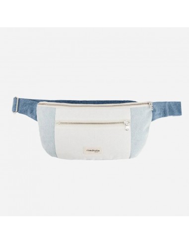 Nouveau Grand sac banane en coton - Orsel L - Denim Upcyclé pas cheres