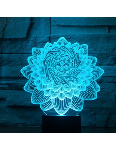 Lotusbloem 3D Lamp en ligne