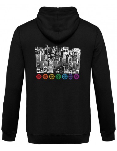 Chakras Soundsystem - Rugontwerp - Unisex Hoodie prix pour 