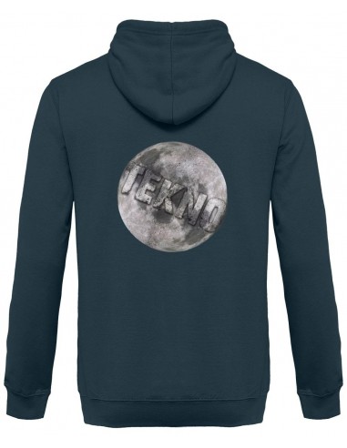 Tekno moon - Rugontwerp - Unisex Hoodie paiement sécurisé